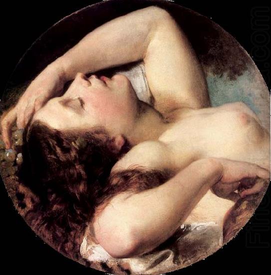 Sleeping Bacchante, Brocky, Karoly